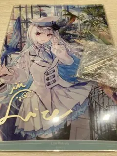 にじさんじ リゼ・ヘルエスタ 誕生日グッズ2025 箔押しアクリルパネル