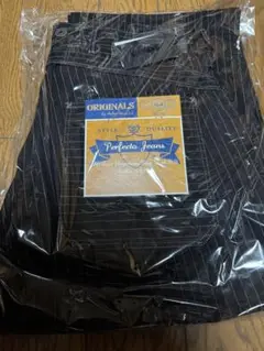新品未使用　schottオールドヒッコリーデニムパンツブラック