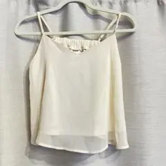 【ARCHIVES】シフォン フリルキャミソールのサムネイル