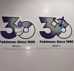 エレズン/ストリンダー】ポケモン 30周年記念 ステッカーセット - メルカリ