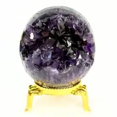 極上 】ウルグアイアメジストクラスター原石手握逸品（恐竜の卵幸運