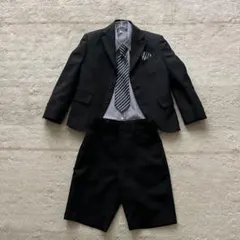 美品　卒園式入園式OLIVER HOUSE フォーマルスーツセット4点　110