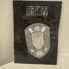 櫻坂46展 新せ界 衣装エンブレムプリカワッペン - メルカリ