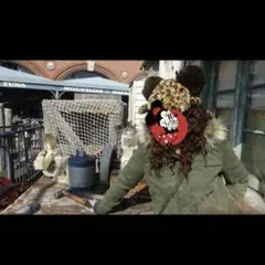 【24時間以内発送】ヒョウ柄ファーキャップ 耳付き