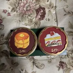 メリー　はじけるキャンディチョコレート　ホットケーキ缶＆ショートケーキ缶　空き缶のサムネイル
