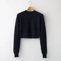AURALEE BABY SURI ALPACA SHEER KNIT P/O