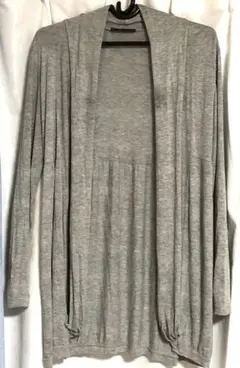 未使用　ロング ミディアム 灰色 イタリア製 伸縮性あり