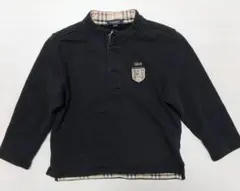 Burberry ブラック トレーナー110cm 120cm