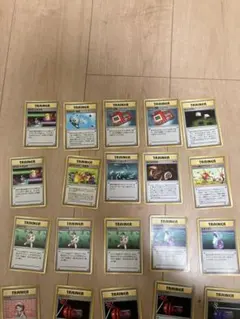 旧裏ポケモン トレーナーカード まとめ売り