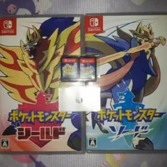 「ポケットモンスター シールド」「ソード」「ピカチュウ」「イーブイ」のサムネイル