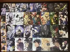 終わりのセラフ しおり イラストカード 特典ペーパー しおり 最強セット 終わりのセラフ しおり イラストカード 特典ペーパー しおり 最強