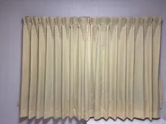 カーテン イエロー系 2枚セット