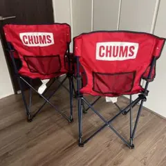 チャムスCHUMS アウトドアチェア 2脚セット - メルカリ