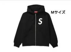 supreme s logo zip up hooded sweatshirt