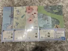 夏目友人帳 一番くじ　G賞 ステーショナリーコレクション　4点セット