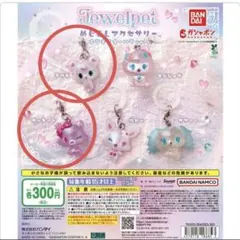 ジュエルペット　2個セット　めじるしアクセサリー　オーロラver