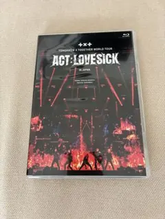 【新品未開封】TXT ACT:LOVESICK IN JAPAN DVD初回限定 TOMORROW X TOGETHER - TXT ACT:LOVESICK in JAPAN Blu-ray 初回限定盤