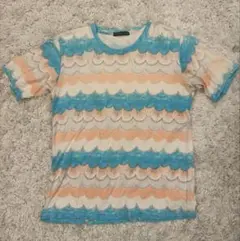 TSUMORI CHISATO 半袖Tシャツ 波柄 総柄のサムネイル