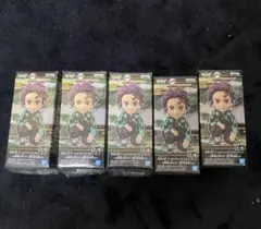 竈門炭治郎　ワールドコレクタブルフィギュア　セガ限定　5体セット　鬼滅の刃