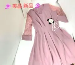 新品ドリードールフラワー刺繍レース切り替え Vネックのサムネイル