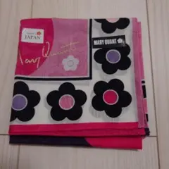 MARY QUANT ハンカチ ピンク 花柄