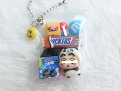 ガチャ詰め風ポーチ キーホルダー ハンドメイド デコパーツ　キャンディバック