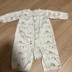 80サイズ　はらぺこあおむし　ロンパース