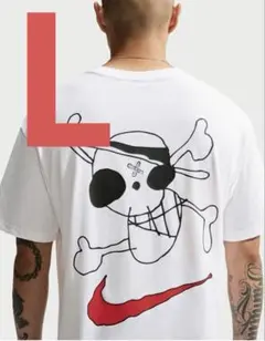 NIKE × ワンピース Tシャツ 白 L 新品 ONE PIECE コラボ