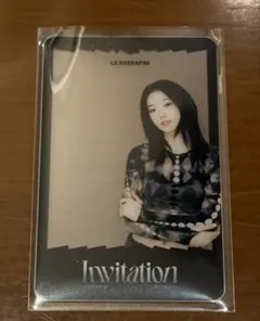 LE SSERAFIM VR INVITATION カズハ クリアカード