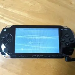 【動作確認済】PSP-1000 本体 充電ケーブル付 ブラック