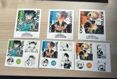 ヒロアカ　フォトカード　ステッカー　原画展 緑谷　轟　爆豪　セット