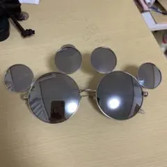 ミッキー型スモークサングラス