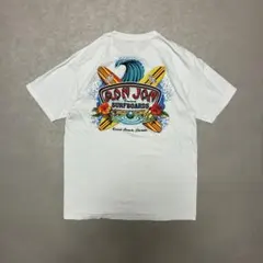 RONJON00s両面プリントTシャツロンジョンL白Tシャツキムタクサーフ系企業のサムネイル