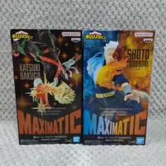 僕のヒーローアカデミア MAXIMATIC 爆豪 轟 2点