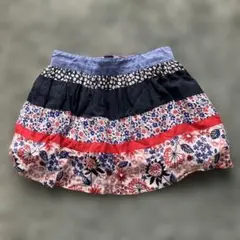 TOMMY HILFIGER 花柄スカート 80