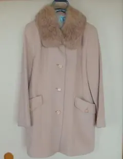 アンサイド AN-SIDE コート ファー付き