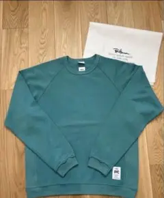 RHC ロンハーマン チャンピオン スウェット L champion グリーン