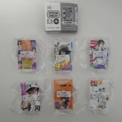 ガチャ　あだち充作品 コミック表紙コレクション アクリルスタンド 全6種セット