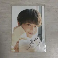 匿名配送】 藤本洸大 ブロマイド JUNON プリント 3枚 修学旅行 修仲