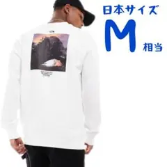 【海外限定】ノースフェイス　裏起毛トレーナー　日本M相当　A455