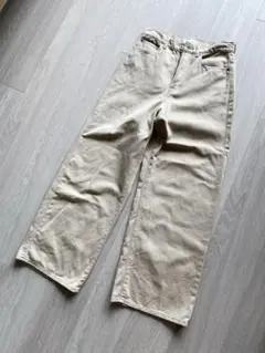 GAP ベージュ スーパーバギーデニム29/30 - メルカリ