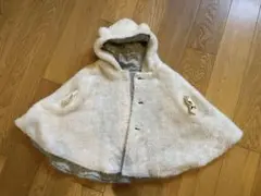 ベビー ポンチョ リバーシブル　抱っこ紐にた着脱可能