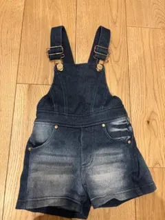 Rady ダークブルー ショートオーバーオール