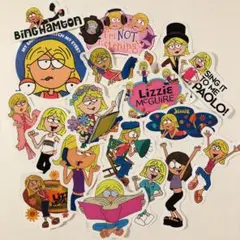 フレークシール　リジー・マグワイア　ステッカー　55枚セット