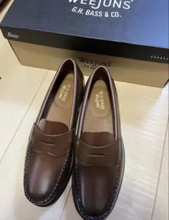 G.H. BASS & CO. WEejuns ブラウンローファーのサムネイル