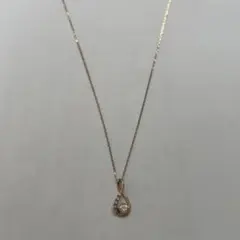 【ヴァンドーム青山】K18 ダイヤモンドネックレス