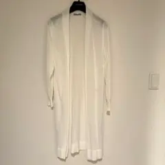 セオリーリュクス　ロングカーディガン　白のサムネイル