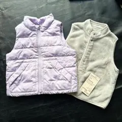 【2点セット】無印良品　GAP ベスト　スリーパー　100サイズ
