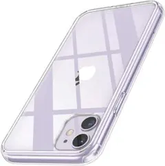 iPhone 11Proケース クリア 【超軍用規格日本旭硝子製背面強化ガラス】