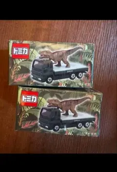 トミカ 　ジャングリア　限定　いすゞ　ギガ　 4セット　新品未開封品 ジャングリア沖縄限定 いすゞギガトミカ4台セットショッパーとパンプ
